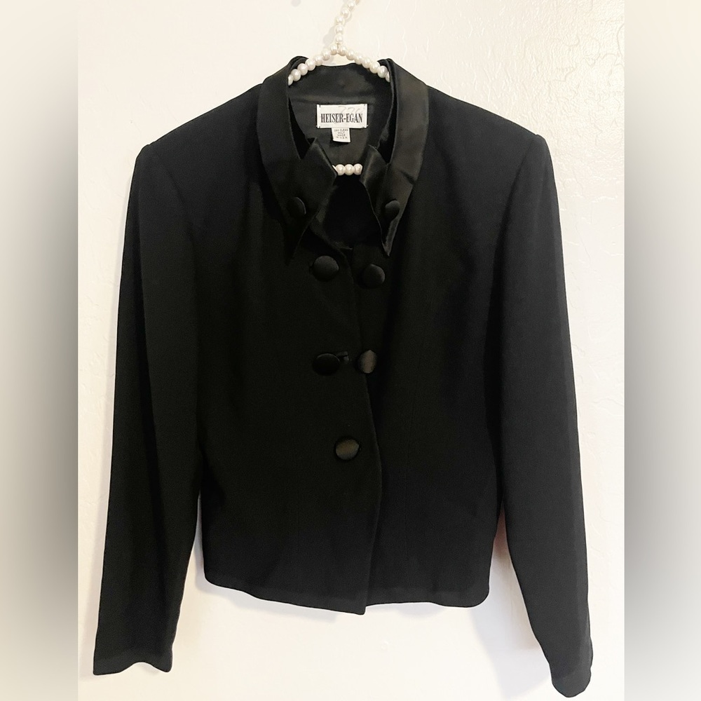 Heiser Egan Black Blazer Size M